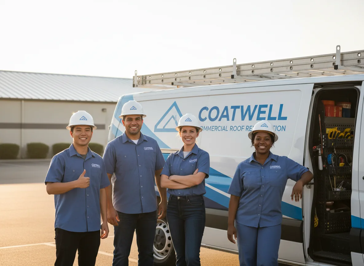 Commercial roof coating company in Orwell, VT
